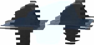 4 VENT CAP W/ FLAPPER BLAC